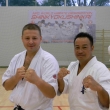 Sempai Ruslan Zvonko a Prezident WKO Shihan Kenji Midori